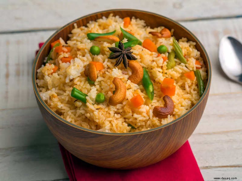 Zwei Möglichkeiten, um zu verhindern, dass man sich nach dem Essen von Reis faul fühlt 