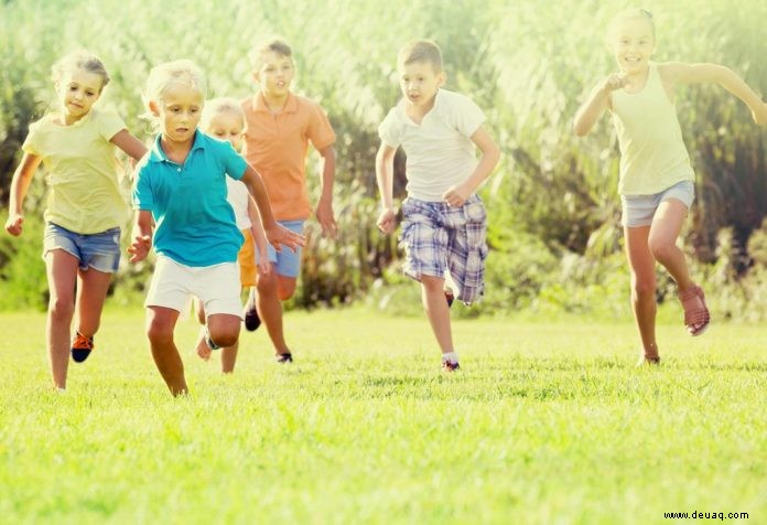 Die 7 besten Laufspiele für Kinder 