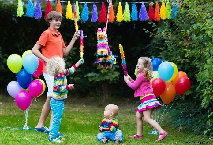 20 einfache und unterhaltsame Partyspielideen für Kinder 