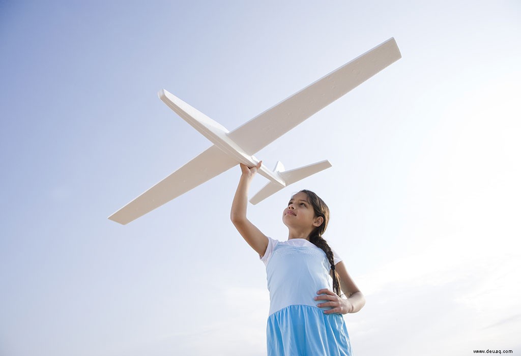 8 einfache Flugzeughandwerke für Kinder im Vorschulalter und Kinder 