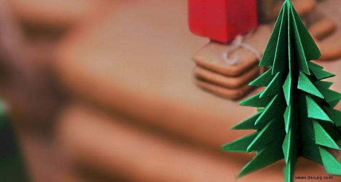 6 einfache Weihnachts-Origami-Ideen für Kinder 