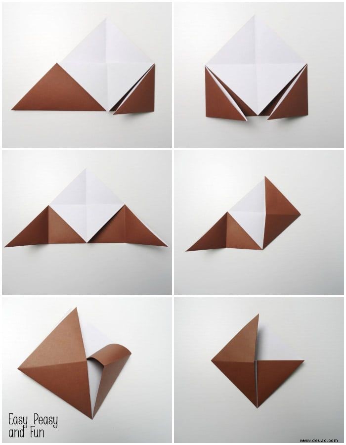 6 einfache Weihnachts-Origami-Ideen für Kinder 