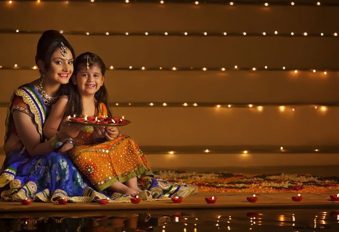 10 einfache und kreative Diwali-Kartenideen für Kinder 