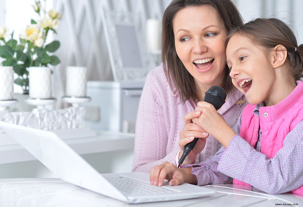Vorteile des Singens und Tipps, um Ihrem Kind beim Singen zu helfen 
