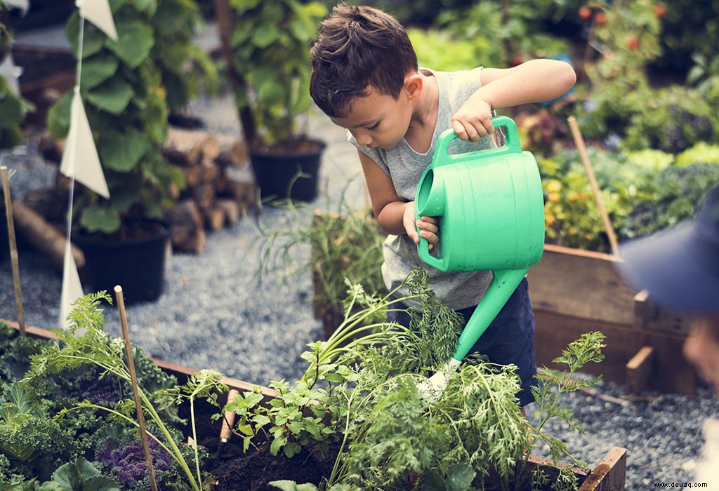 Die 10 besten Gartenaktivitäten für Ihre Kinder 