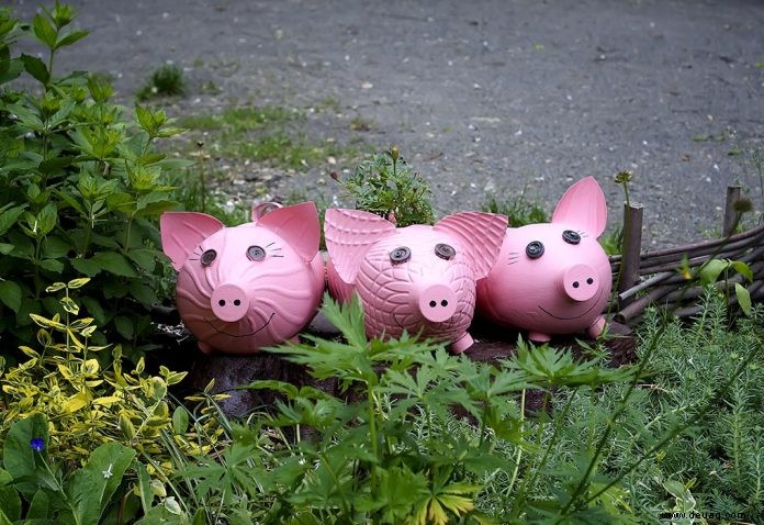 DIY Sparschwein Bastelideen für Kinder 