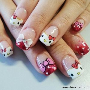 6 kreative und farbenfrohe Nail Art-Ideen für Kinder 