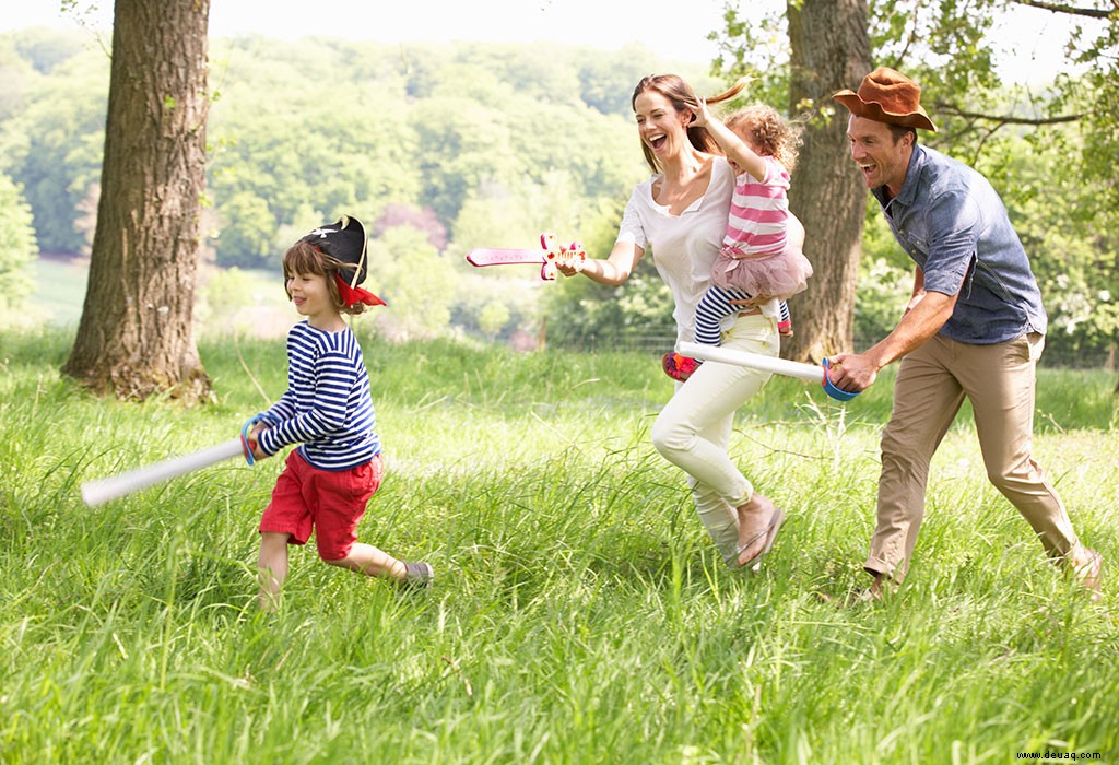 10 erstaunliche Vorteile von Outdoor-Spielen für Kinder 