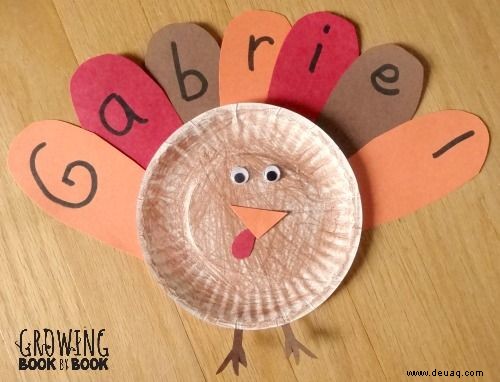 17 lustige und einfache Thanksgiving-Bastelideen für Kinder 