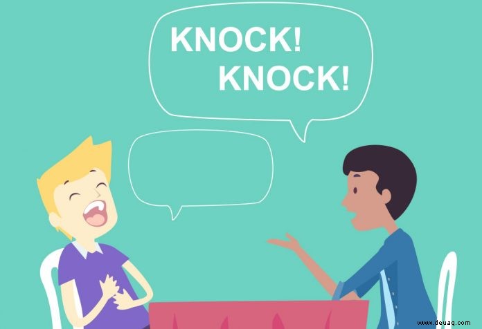 60 lustigste Knock-Knock-Witze für Kinder 