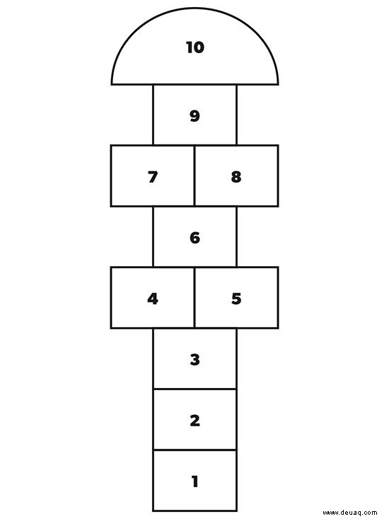 Wie man Hopscotch spielt – eine einfache Anleitung für Kinder 