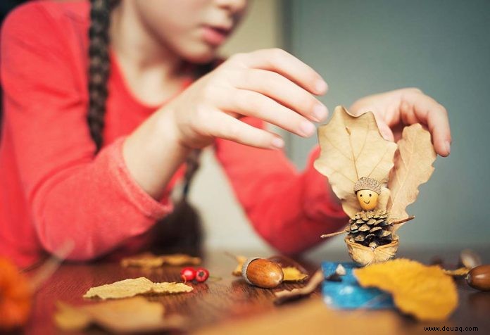 10 entzückende Eichelhandwerke für Kinder 