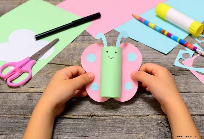 10 kreative Schmetterlings-Bastelarbeiten für Kleinkinder, Vorschulkinder und Kinder 