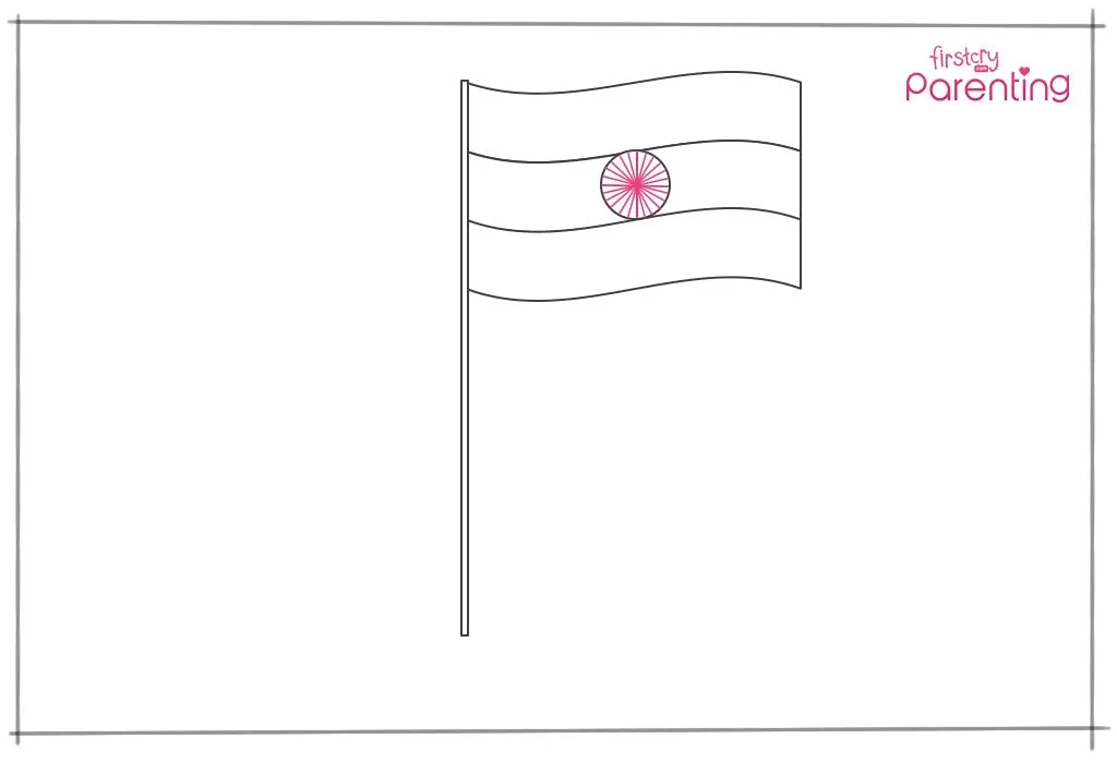 Wie man die indische Nationalflagge zeichnet 