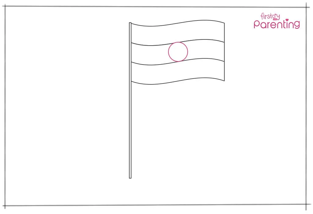 Wie man die indische Nationalflagge zeichnet 