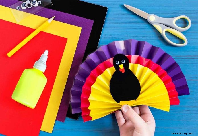 10 kreative und einfache Truthahnhandwerke für Kleinkinder, Vorschulkinder und Kinder 