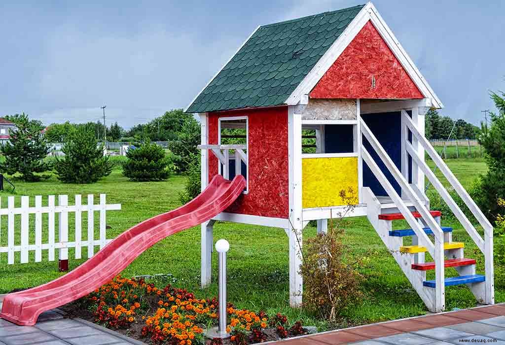 13 einfach zu bauende DIY-Spielhaus-Ideen für Kinder 