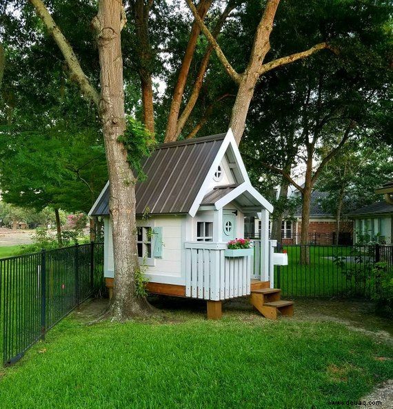 13 einfach zu bauende DIY-Spielhaus-Ideen für Kinder 