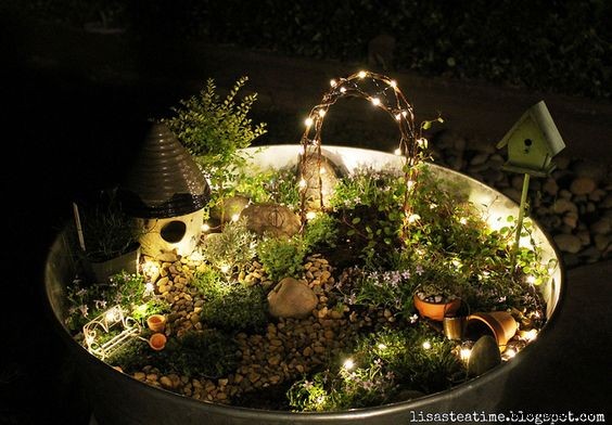 8 kreative DIY Fairy Garden Ideen für Kinder 