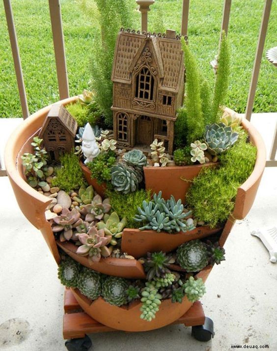 8 kreative DIY Fairy Garden Ideen für Kinder 