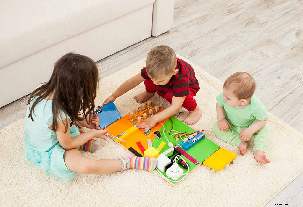 Erstaunliche DIY Sensory Board-Ideen für Kinder 