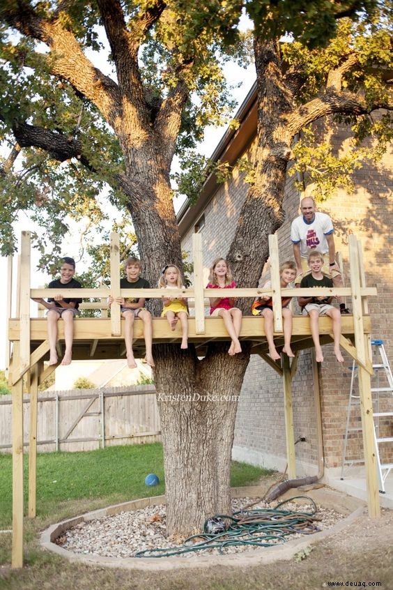 15 einfache DIY-Baumhaus-Ideen für Kinder 