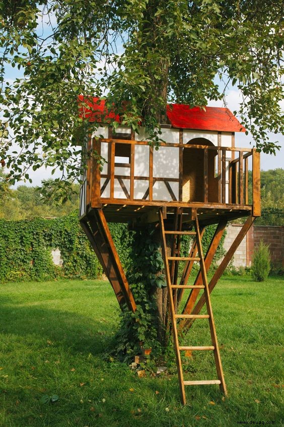 15 einfache DIY-Baumhaus-Ideen für Kinder 