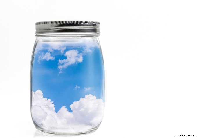 Cloud in a Jar-Experiment für Kinder 