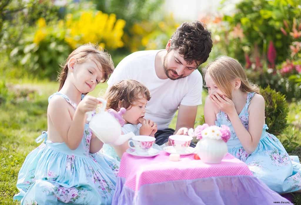 Süße Teeparty-Ideen für Kinder und Möglichkeiten, wie Sie eine organisieren können 