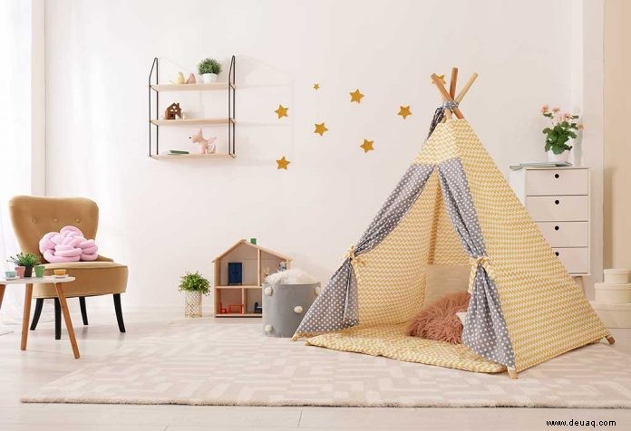 Kreative DIY Tipi-Ideen für Kinder 