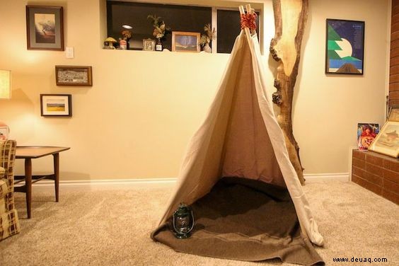 Kreative DIY Tipi-Ideen für Kinder 