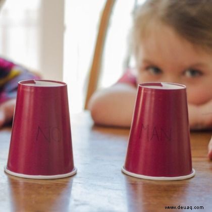 Einfache DIY-Matching-Spiele für Kinder 