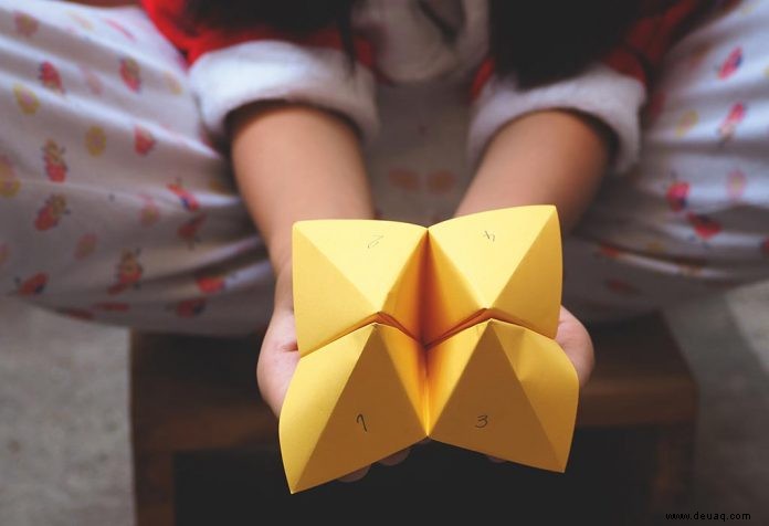 Wie erstelle ich einen Cootie Catcher für Kinder? 