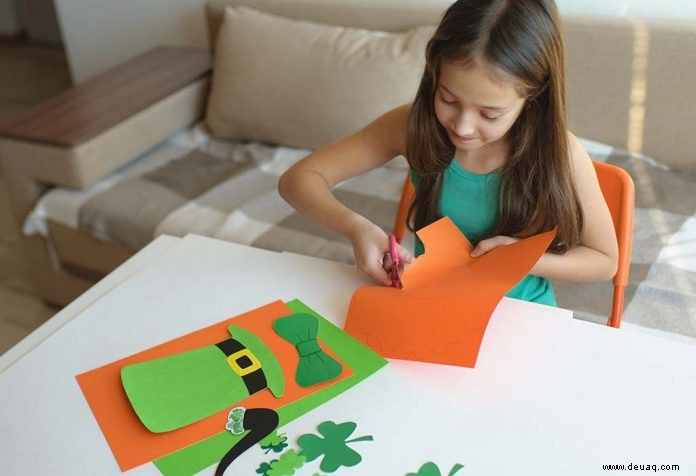 17 erstaunliche Bastelarbeiten zum St. Patrick s Day für Kleinkinder, Vorschulkinder und Kinder 