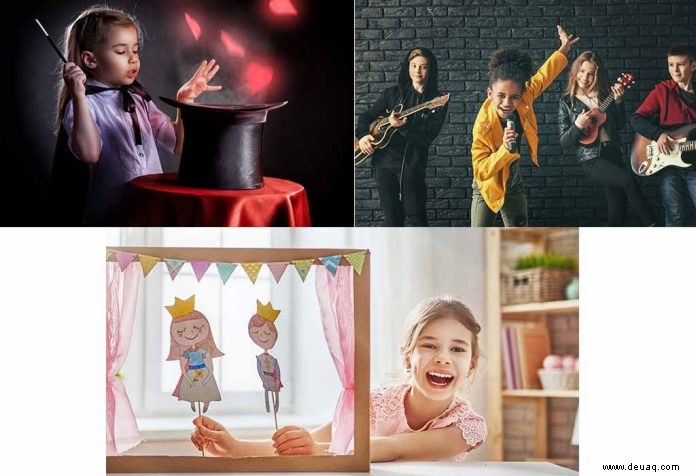 Ideen für kreative Talentshows für Kinder 