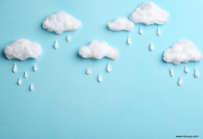 10 erstaunliche Wolkenhandwerke für Kinder 