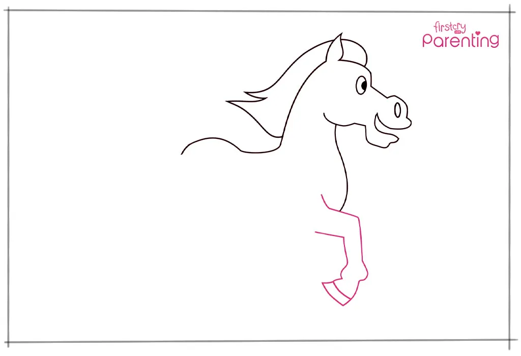 Wie zeichnet man ein Pferd für Kinder? 