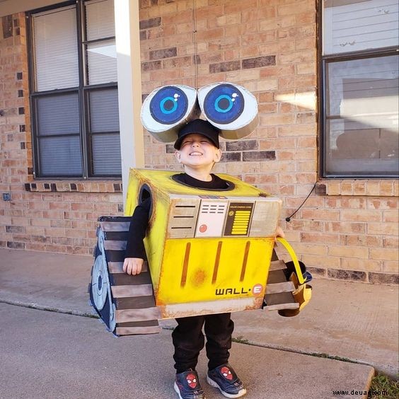 Super lustige und kreative DIY-Roboterkostüme für Kinder 