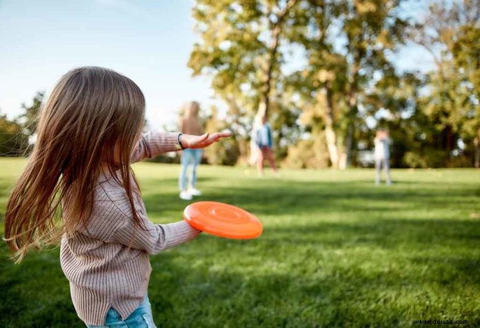 10 spannende Frisbee-Spiele für Kinder 