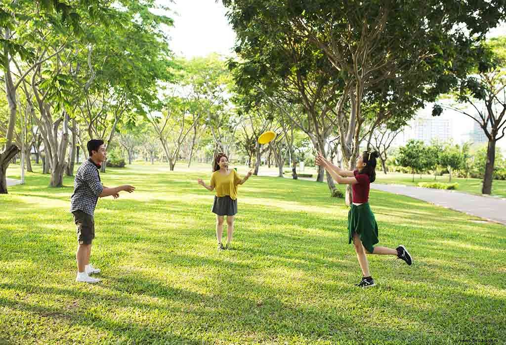 10 spannende Frisbee-Spiele für Kinder 