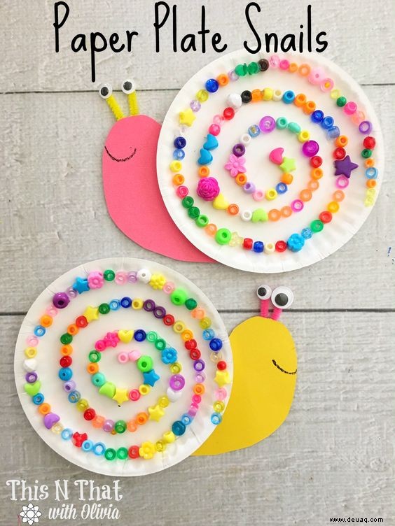 Lustige und kreative Knopf-Bastelideen für Kinder 
