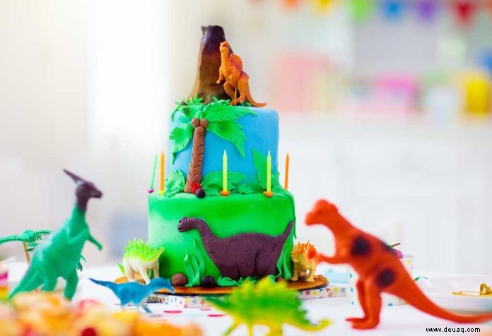 Ideen für eine Dinosaurier-Geburtstagsfeier für Kinder 