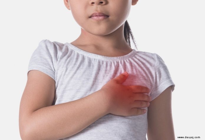 Brustschmerzen bei Kindern 