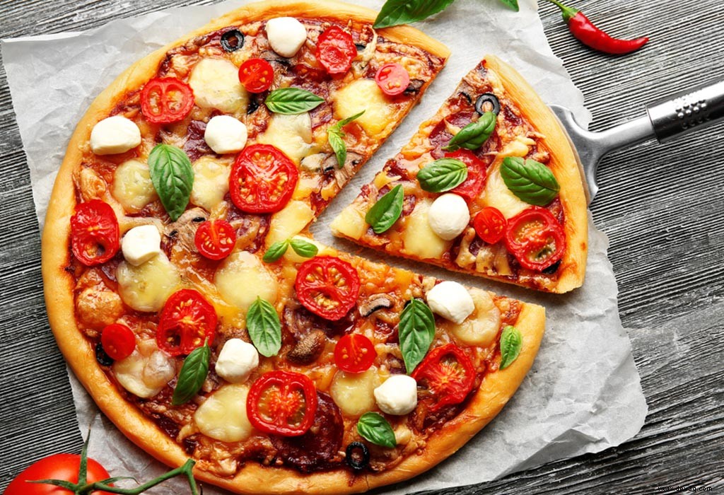 10 gesunde und leckere Pizzarezepte für Kinder 