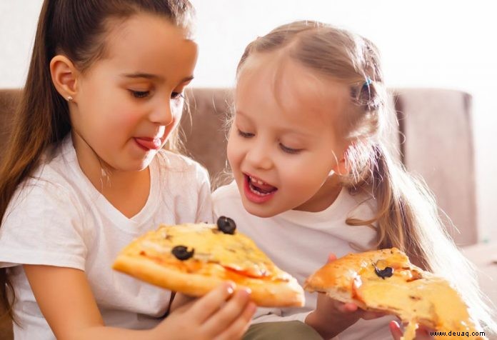 10 gesunde und leckere Pizzarezepte für Kinder 