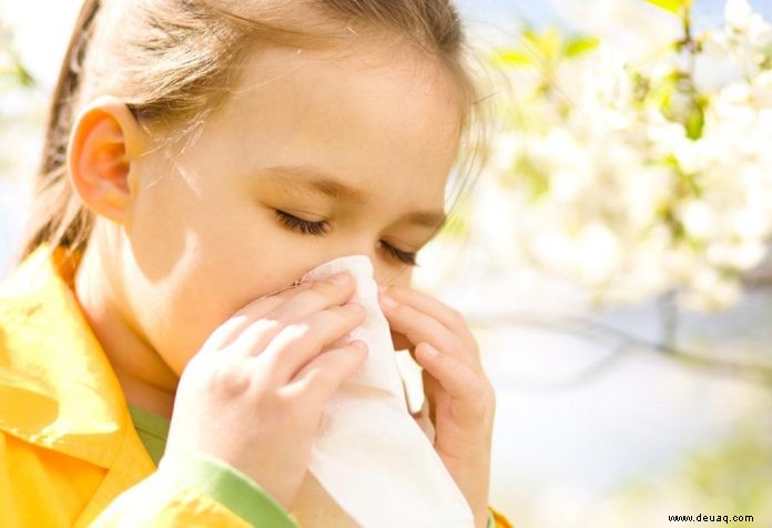 Heuschnupfen (allergische Rhinitis) bei Babys und Kindern 