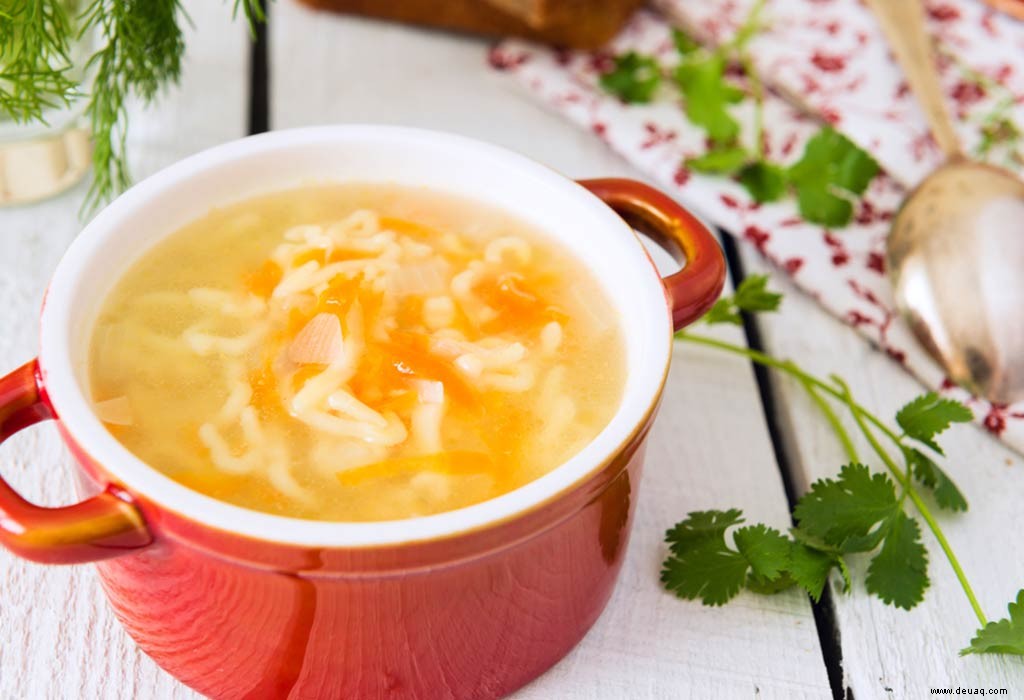 10 gesunde Suppenrezepte für Kinder 