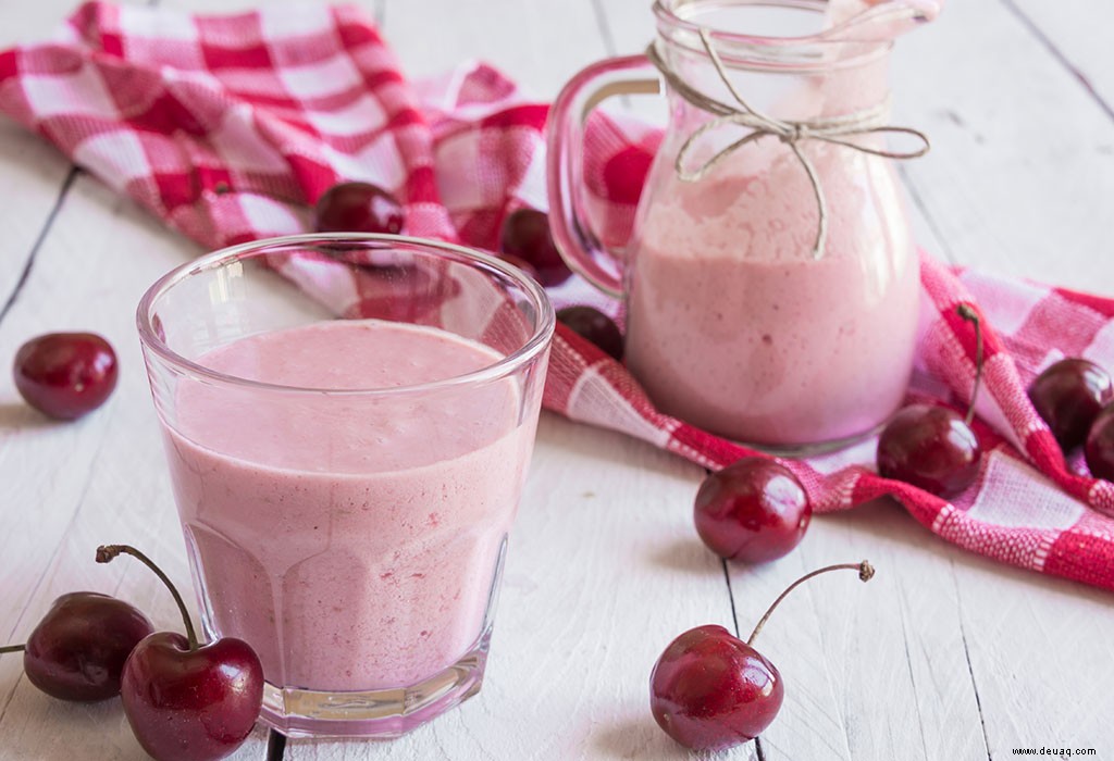 10 einfache und gesunde Milchshake-Rezepte für Kinder 