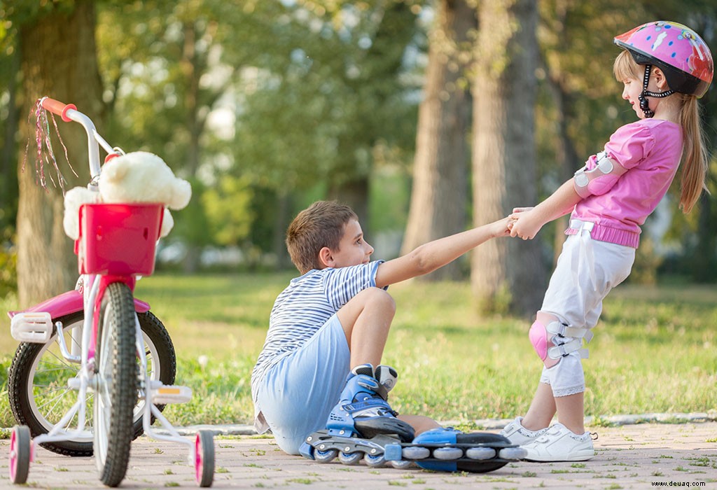 50 Ideen für freundliche Taten für Kinder 