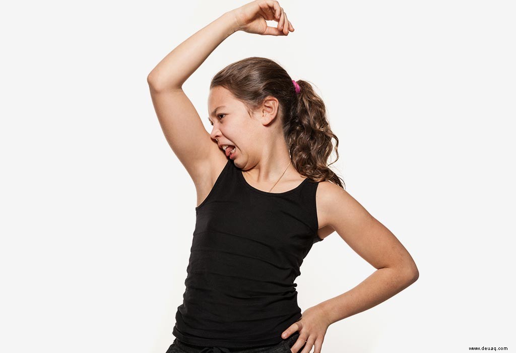 Körpergeruch bei Kindern – Gründe, Abhilfe und Vorbeugung 